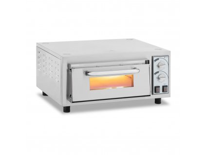 Pec na pizzu - 1 komora - 2 200 W - O 35 cm - žáruvzdorný kámen - Royal Catering