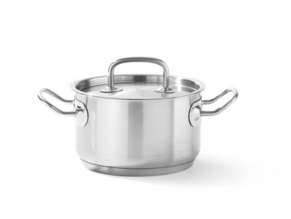 Střední hrnec s pokličkou, HENDI, Kitchen Line, 6L, o240x(H)135mm