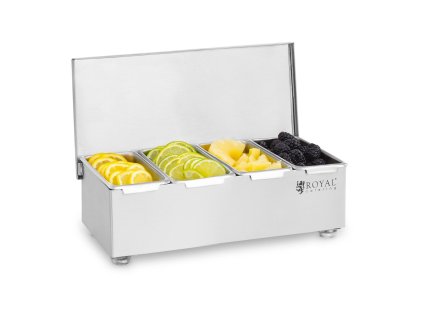 174267 1 nerez nastavba s nadobami pro prisady napoju 4 x 450 ml