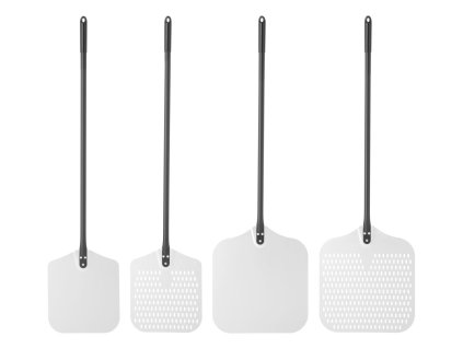 178305 lopata na pizzu hlinikova hendi perforovany 405x1320mm