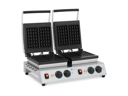 192879 1 dvojity vaflovac belgicke vafle 2 x 1 500 w