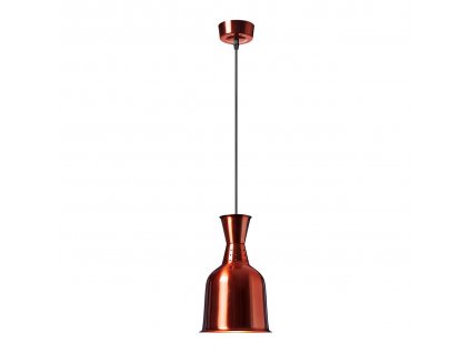 Ohřívací lampa - mosazný vzhled - 19.0000 x 19.0000 x 29.0000 cm - Royal Catering - Ocel