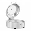 Chafing dish - kulatá nádoba s okénkem - Royal Catering - 5,5 l