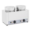 Ohřívač na polévku - 2 x 7 l - 1 000 W - lesklý - Royal Catering