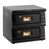 Pec na pizzu - 2 komory - 8400 W - O 58 cm - Royal Catering