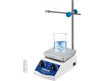 Magnetická miešačka SH-2 Laboratórna magnetická miešačka Hob 2000 ml Miešacia kapacita s vyhrievanou doskou Vyhrievaný mixér Digitálny displej