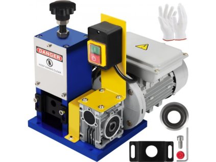 Elektrický stroj na odizolovanie drôtov ?1.5mm ~? 25mm 180W Prenosný automatický stroj na odizolovanie káblov Jednofázový stroj na odizolovanie drôtov s extra čepeľou na recykláciu medeného šrotu