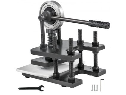Stroj na rezanie kože 180x120mm Heavy Duty Ručný rezací stroj na rezanie kože Ručné lisovanie formy Ručný rezací stroj na rezanie kože pre rôzne materiály
