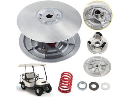 Súprava sekundárnej hnacej spojky golfového vozíka s kovovým povrchom 1985-2007 Súprava hnacej spojky kompatibilná s golfovým vozíkom Yamaha Low End G2-G28 (s pružinou)