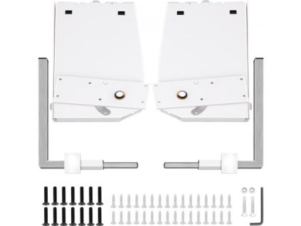 Murphyho nástenný pružinový mechanizmus Heavy Duty Support Hardware Kit DIY Kit pre King Queen Bed (vertikálny), biely