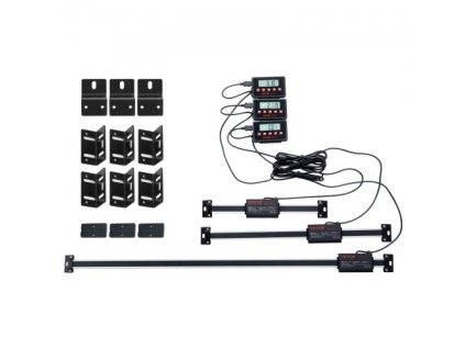 Digitálne čítanie 6'' & 12'' & 24'' lineárny 3-osový DRO displej