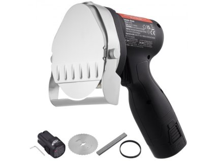 Elektrický nôž Shawarma Bezdrôtový turecký krájač mäsa Doner Kebab s 2 čepeľami