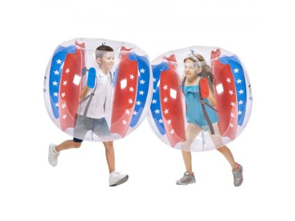 nafukovacie lopty 2-Pack, 4FT/1.2M Body Sumo Zorb lopty pre deti a dospievajúcich, odolné PVC ľudské škrečok lopty pre tímovú hru vonku, Bumper Bopper hračky pre ihrisko, dvor, park