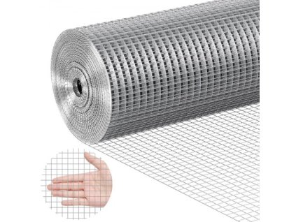 Hardware fabric, 1/2 palca 24in x 50ft 19, žiarovo pozinkovaný drôtené pletivo role, kuracie drôtené oplotenie, drôtené pletivo pre klietky pre králiky, záhrada, malé hlodavce