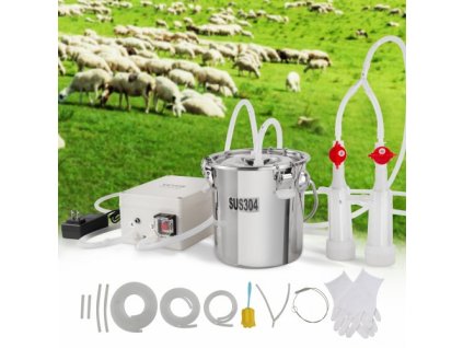 Kozí dojací stroj Kozí dojačka 3 L 304 Vedro z nehrdzavejúcej ocele Prenosné