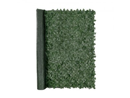 Plot z brečtanu, 1830 x 2440 mm Umelá zelená zástena, zelený plot z brečtanu s podkladovou sieťovinou a zosilneným kĺbom, umelý živý plot z listov viniča pre vonkajšiu záhradu, dvor