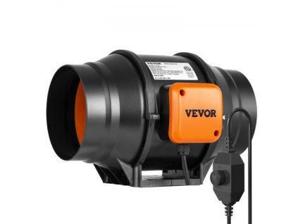 152,4 mm Inline kanálový ventilátor HVAC Súprava výfukového ventilátora s premenlivou rýchlosťou