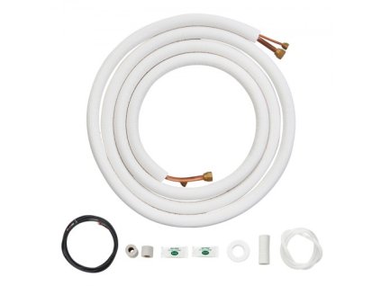 Sada mini splitového vedenia 6,4 x 12,7 mm x 4876,8 mm medená AC hadica s pripojovacím káblom