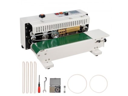 kontinuálne Bag Belt Sealing Machine Horizontálne Carbon Steel Belt Sealing Machine