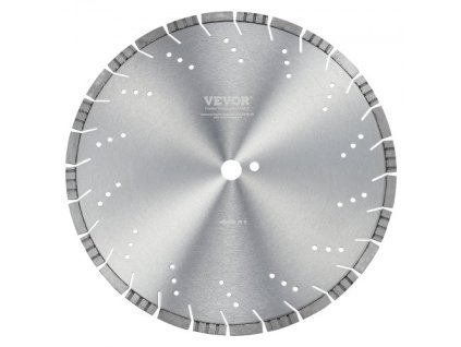 Diamantový kotúč 16-palcový pílový kotúč na betón Mokrý alebo suchý 0,47-palcový šikmý zub