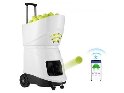 Tréning s automatickým prenosným odpaľovačom loptičiek