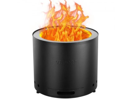 Bonfire 19.3 z nehrdzavejúcej ocele Dia bezdymové kachle na drevo