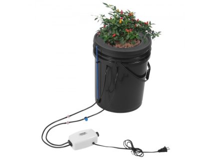 DWC Hydroponics Grow System Hlboká vodná kultúra s vrchným odkvapkávaním 1 vedro 5Gal