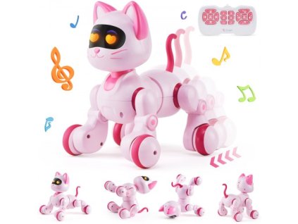 RC robotická hračka mačka pre dieťa Hovoriace tanečné dotykové programovateľné diaľkové ovládanie