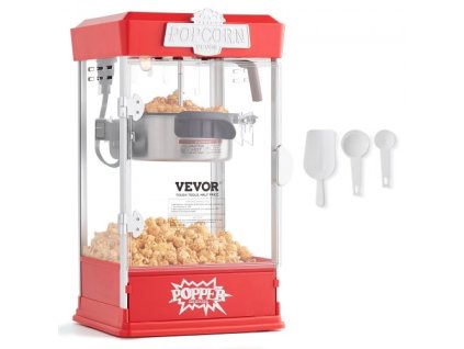 Popcorn Popcorn Machine 480W 4 Oz Red Stolný popcornovač