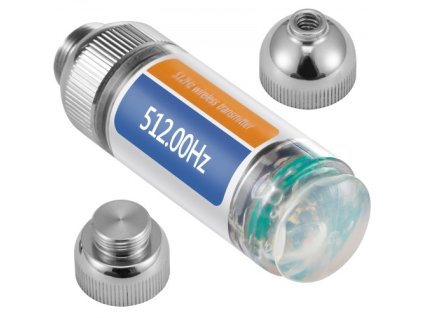 Sonda 512HZ 8/5" a 1/4-20" konektory Pevný vyhľadávač kanalizácie na lokalizáciu a detekciu malých kanalizácií a potrubí, strieborná farba