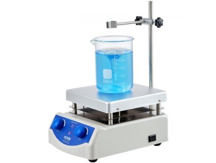 Magnetické miešadlo Vykurovacia doska Max. 716°F/380°C Vykurovacia doska Miešadlo 0-2000 ot/min