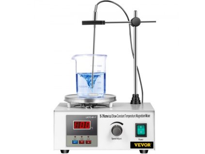 Magnetické miešadlo 85-2 s ohrievacou doskou 1000ml horúca doska Laboratórne magnetické miešadlo 300W digitálny displej