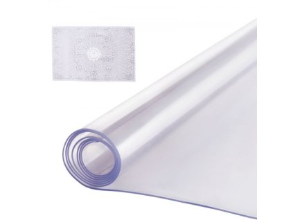 PVC chránič stola 42 x 60 palcov priehľadný plastový chránič stola hrúbka 2,0 mm