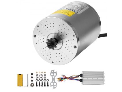 325055 sada elektrickeho bezkomutatoroveho stejnosmerneho motoru 72v 3000w s vylepsenym regulatorem rychlosti