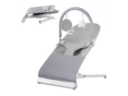 309050 baby bouncer skladaci zidle bouncer pro miminka 0 9 mesicu s hrazdickou