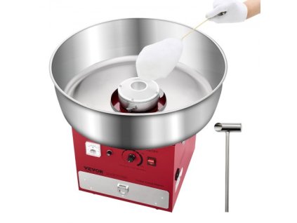 330080 komercni stroj na vyrobu cukrove vaty vyrobnik cukrove vaty 1000 w pro party red