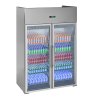Gastro chladnička s presklenými dverami na nápoje - 984 l
