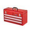 325970 box na naradi 20 5palcovy prenosny kovovy box na naradi se 3 zasuvkami organizer na naradi cerveny