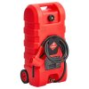 328547 prenosna palivova nadrz fuel caddy 15 galonu s rezimy gravitace a rucni pumpy