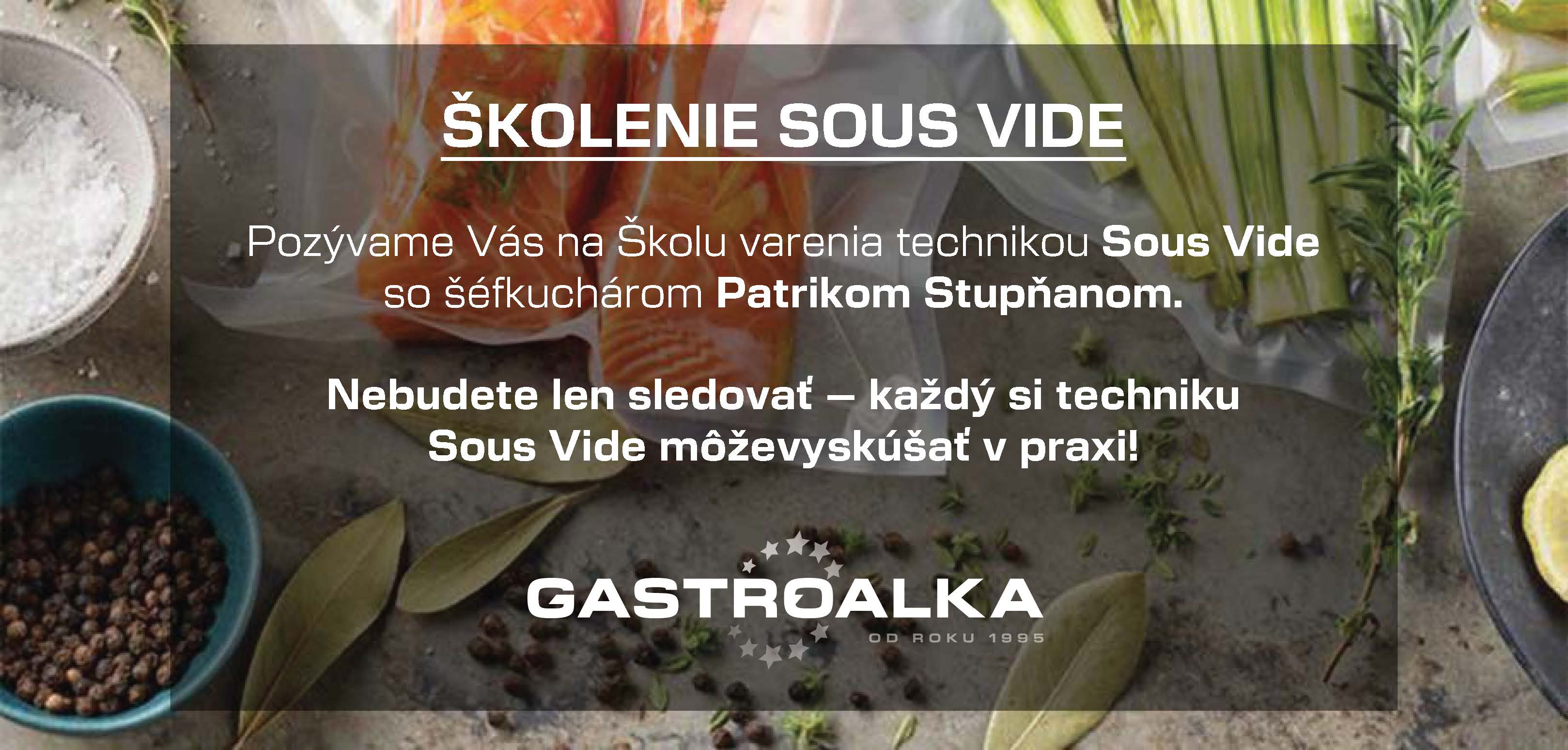 Školenie Sous Vide