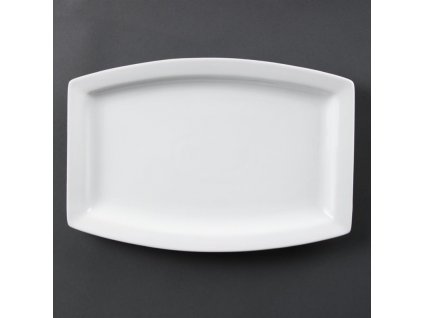 Olympia obdélníkové talíře Whiteware 320mm (6ks)