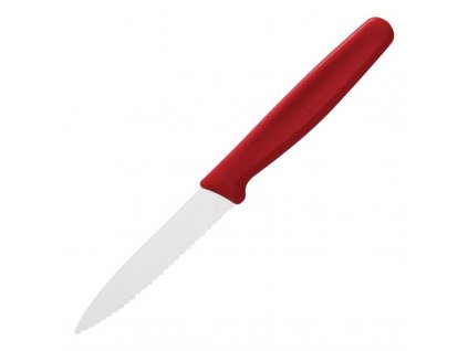 Victorinox ořezávací nůž zoubkovaný červený 7,5cm