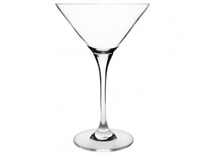 Olympia křišťálová sklenice Campana na Martini z jednoho kusu materiálu 260ml