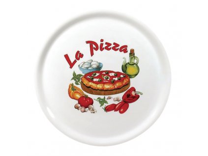 Saturnia porcelánový tanier na pizzu 310mm  „La Pizza“ (6ks)