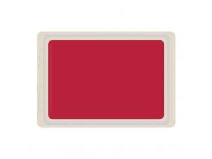 Roltex servírovací tác melaminový Euronorm červený 530 × 370mm