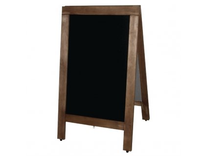 Olympia pouliční tabule 850 x 500mm s dřevěným rámem