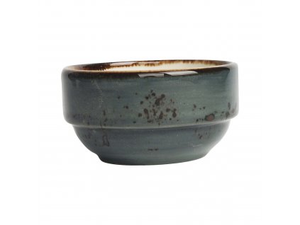 Miska z porcelánu, Ø 12 cm, šedá | FINE DINE, Kolory Ziemi Arando (1ks)