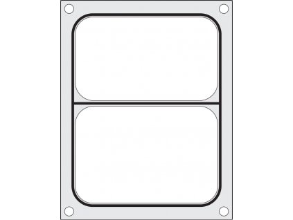 Kazeta pre baličku 976722, 227x178mm, 2x nádoba