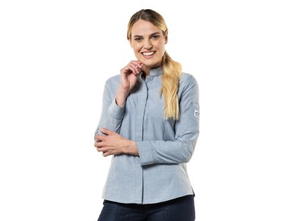 Dámska kuchárska bunda Chaud Devant Nordic Grey veľkosť XL