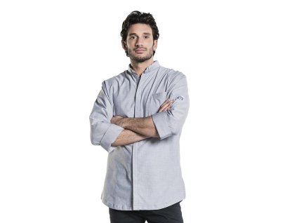 Pánska kuchárska bunda Chaud Devant Nordic Grey veľkosť XL